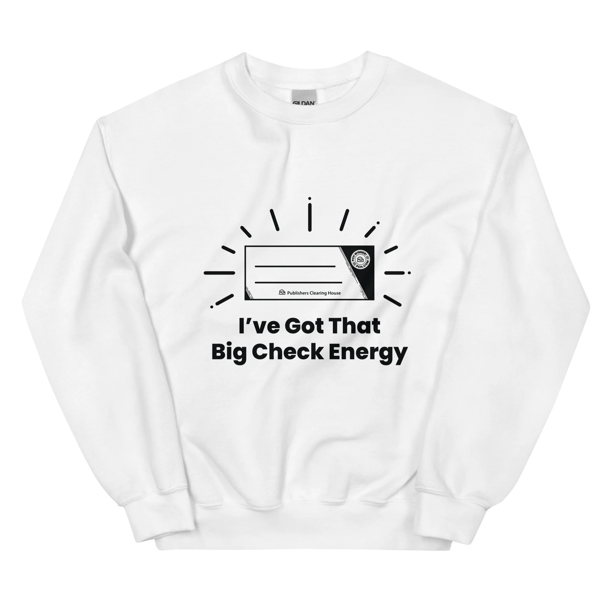 Big Check Energy Classic Sweatshirt (Unisex) - Image 13