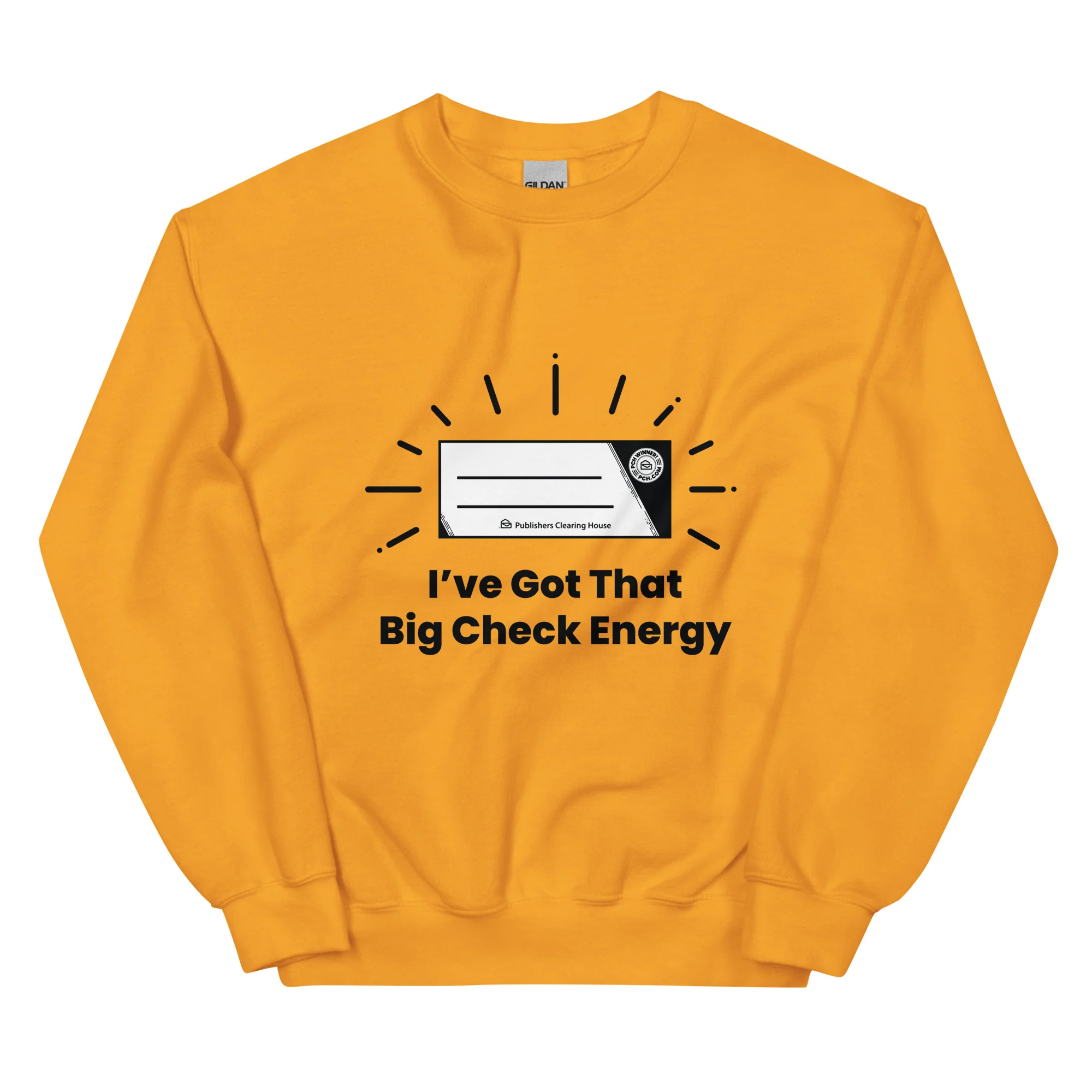 Big Check Energy Classic Sweatshirt (Unisex) - Image 8