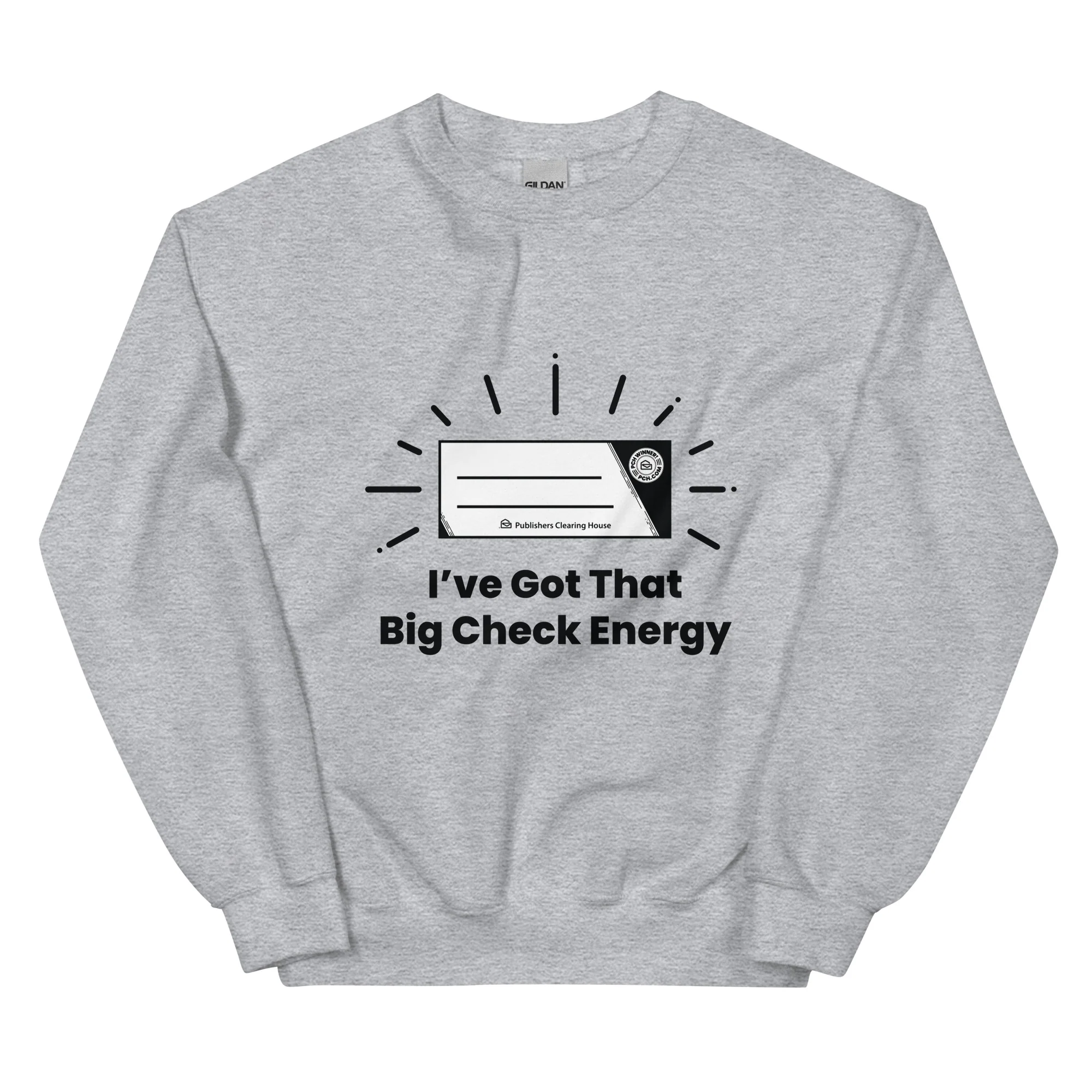 Big Check Energy Classic Sweatshirt (Unisex) - Image 9