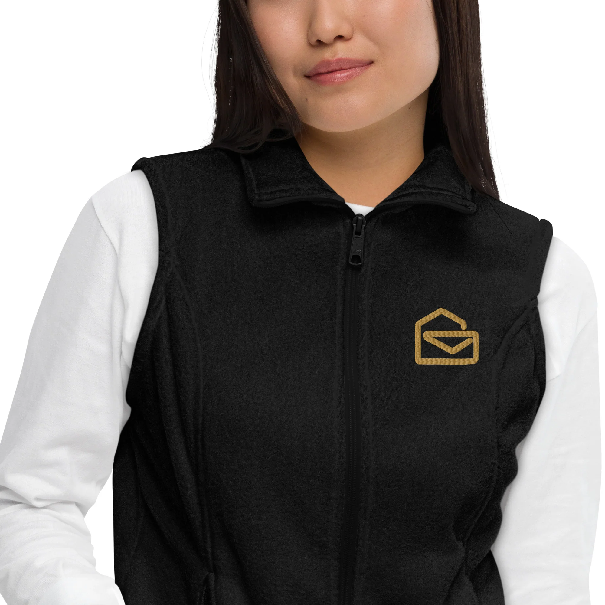 Columbia® Women's Fleece Logo Vest - Image 3